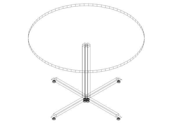 Free AutoCAD 3D Editable file of Office Furniture - 7