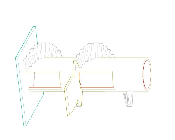 Free AutoCAD 3D Editable Drawings for Spiral Stairs in AutoCAD