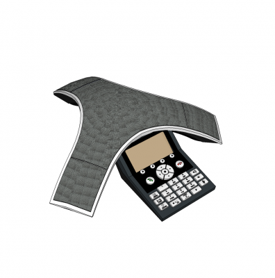 Conference phone sketchup block