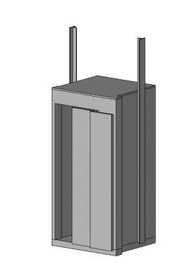 Electric Lift-4 Person Revit Family