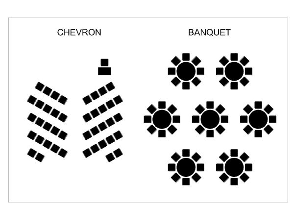 Free AutoCAD 2D Editable Drawings of Meeting Room Tables Setup_ 2