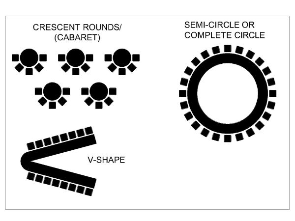 Free AutoCAD 2D Editable Drawings for Meeting Room Tables Setup_5