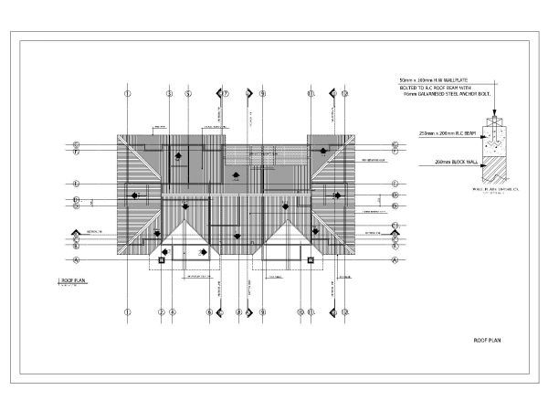 Free AutoCAD 2D editable floor plan Drawing of Small Families apartment set - 9