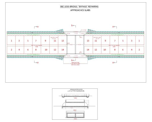 Approach Slab connection CAD Block – DWG AutoCAD Editable Drawing (Free Download)