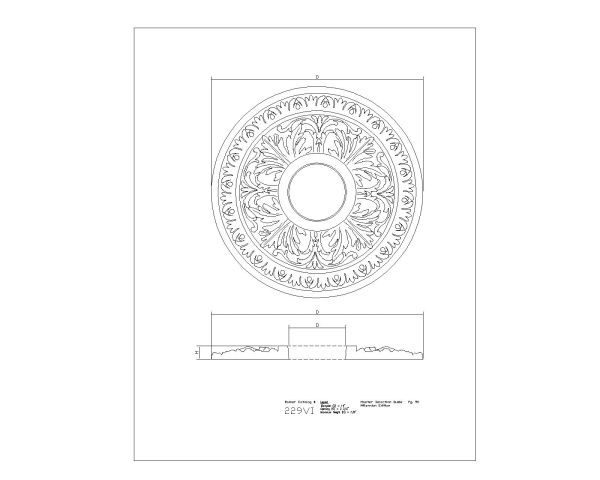 Free AutoCAD 2D Editable Drawings for Architectural Decoration Arts for Facades - 2