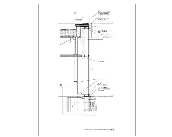 Parapet East and West Clerestory CAD Block – DWG AutoCAD Editable Drawing (Free Download)