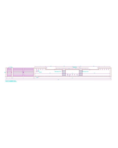 Free AutoCAD 2D Editable Drawings for Boundary Wall Architectural Design Options - 6