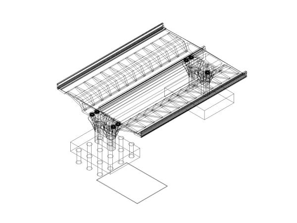 Free AutoCAD Editable Drawings for BRIDGE 3D CONCEPT_1