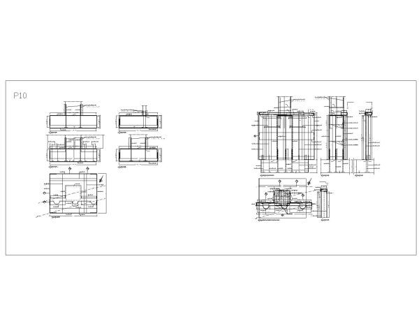 Free AutoCAD Editable Drawing for Bridge Pier Foundation Reinforcement Details_ 10