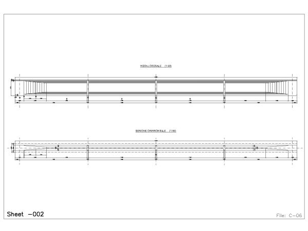 Free AutoCAD Drawing of Bridges Shop Drawings for Asia OP- 16