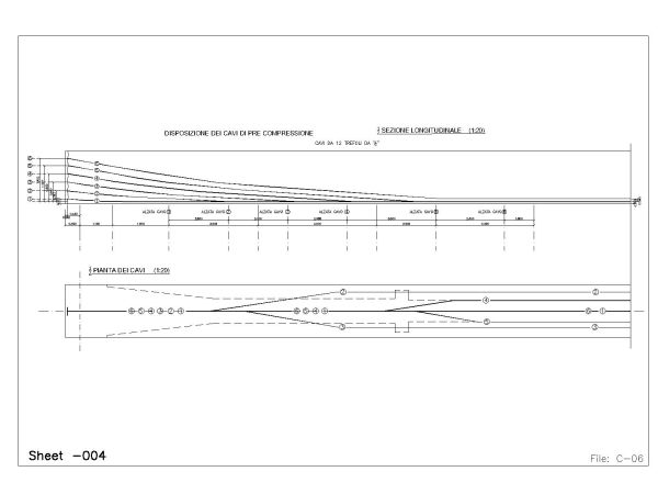 Free AutoCAD Drawing of Bridges Shop Drawings for Asia OP- 18