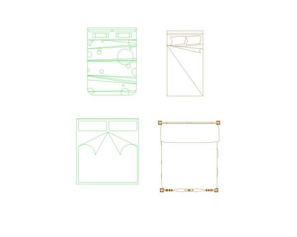 Free AutoCAD 2D Editable Drawings for British Standard Furniture Design_ (2)