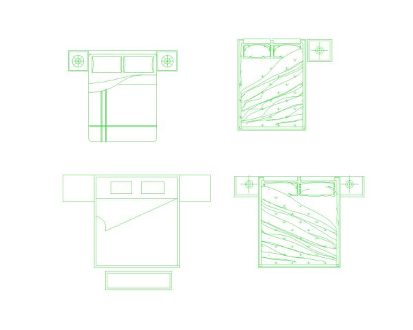 Free AutoCAD 2D Editable Drawings for British Standard Furniture Design_ (4)