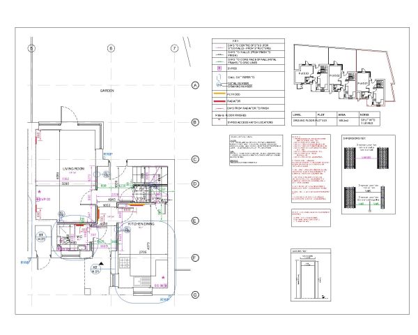 Free AutoCAD 2D editable Drawing for Ground Floor Plan with Details_ 1