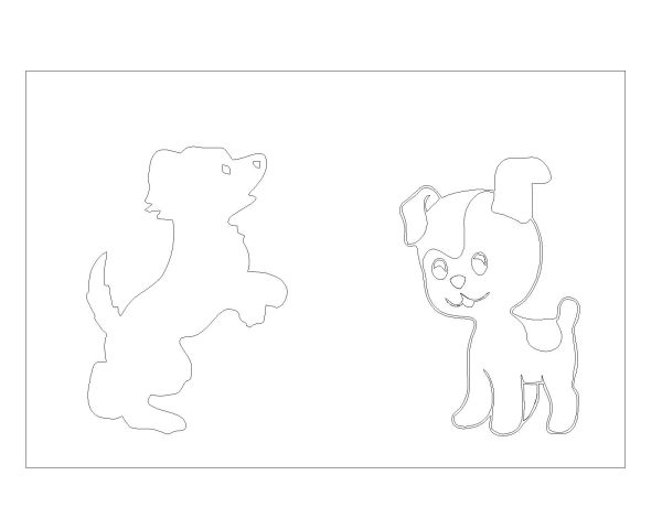 Free AutoCAD 2D Editable Drawings for Cartoon Animations - 27