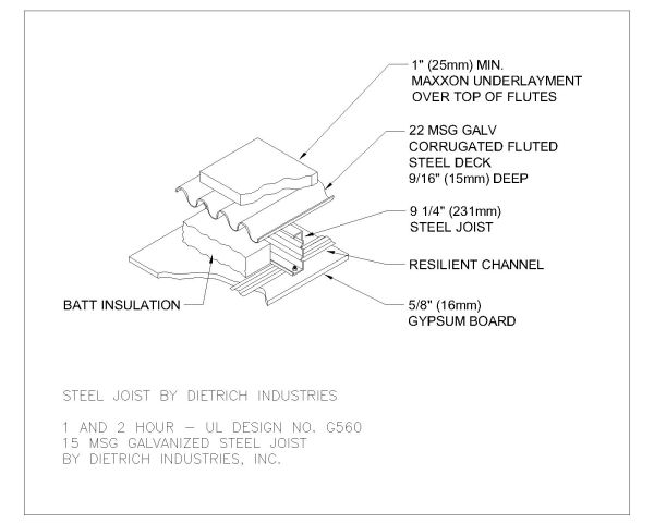 Free AutoCAD 3D Isometric Editable Drawings for Cast Concrete Underlayment - 11