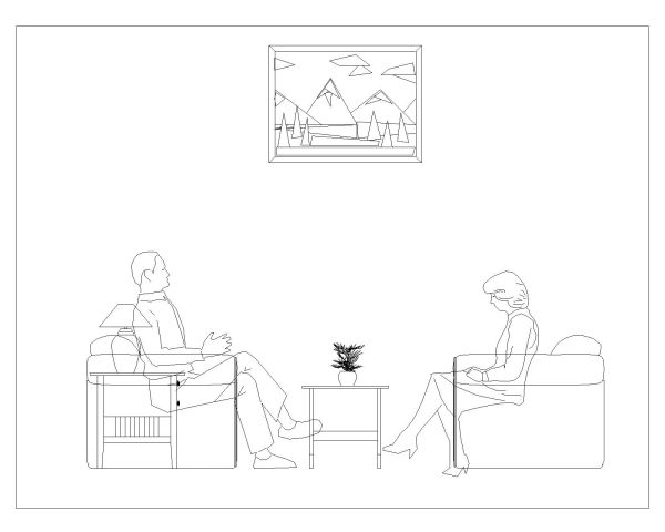 Free AutoCAD 2D Editable Drawings for Chair with Tables fro Coffee Shop & Hotles_ 1