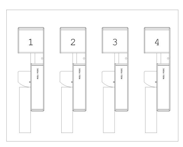 Free AutoCAD 2D Editable Drawings for Checkout Counter_ 2
