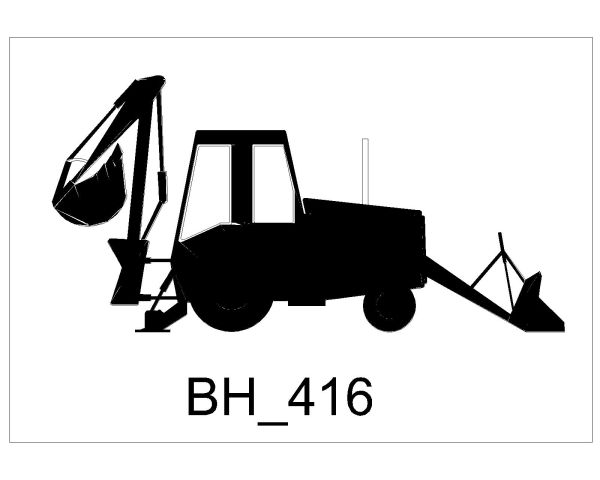 Free AutoCAD 2D Editable Drawings of Construction Vehicles for Mix Services - 13