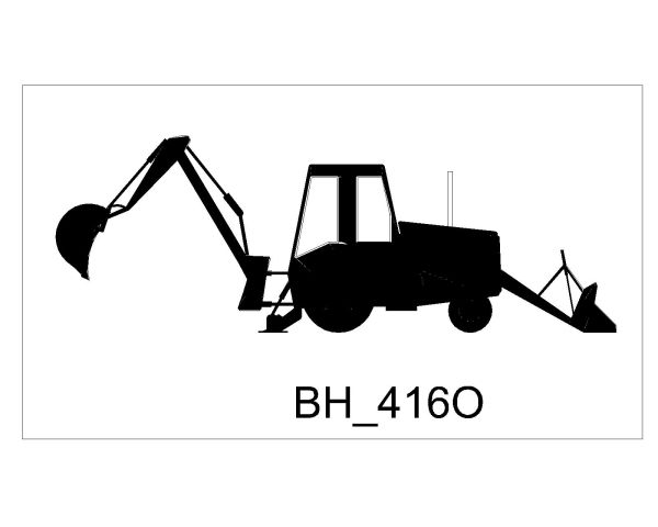 Free AutoCAD 2D Editable Drawings of Construction Vehicles for Mix Services - 15