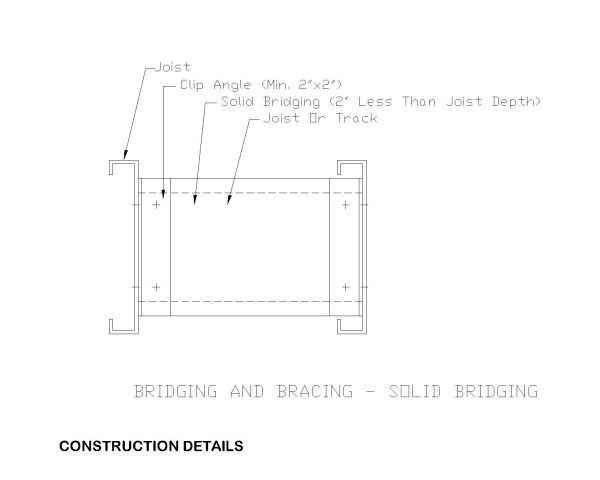 Free AutoCAD 2D Editable Drawings for Curtain Wall Bridging & Bracing with Technical Details - 10