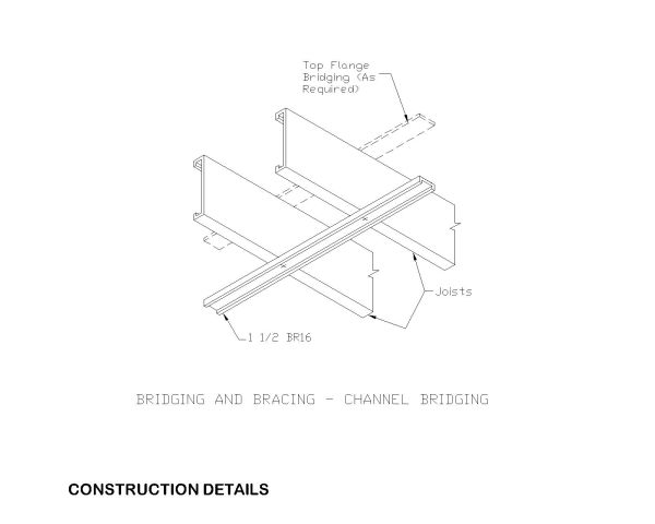 Free AutoCAD 2D Editable Drawings for Curtain Wall Bridging & Bracing with Technical Details - 9