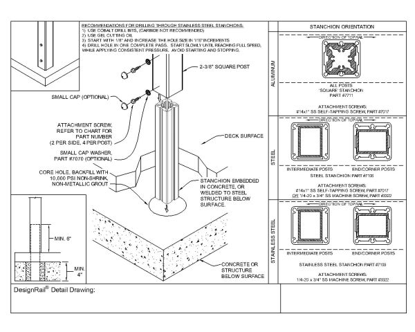 Free AutoCAD 2D Editable Drawings for Design Rail Mounting Detail - 4