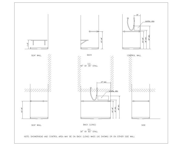 Free AutoCAD 2D Editable Drawings for Disabled Peoples Design Standards Symbols with Details_13