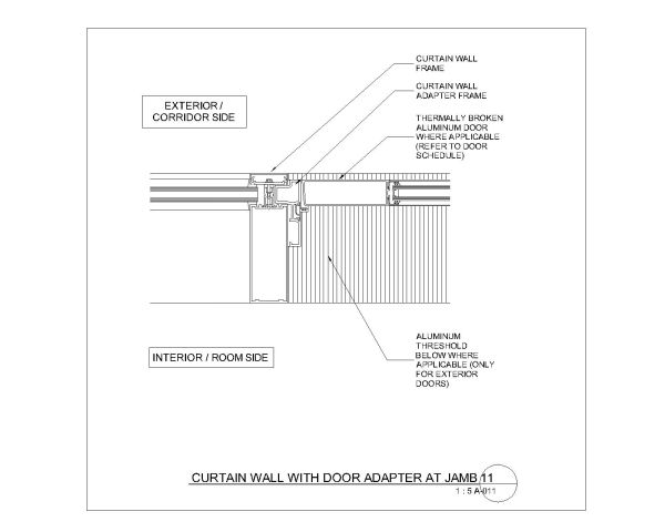 Free AutoCAD 2D Editable Drawings for Door Jamb Assembly Details - 10