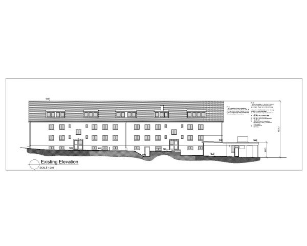 Free AutoCAD 2D editable Drawing of Duplex Apartments Multistoried Building - 5