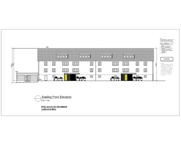 Free AutoCAD 2D editable Drawing of Duplex Apartments Multistoried Building - 6