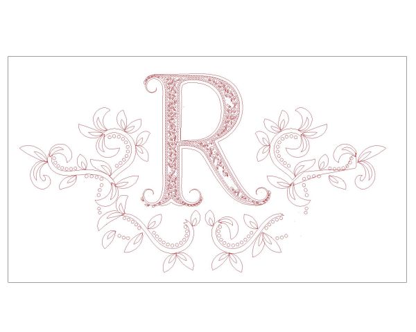 Free AutoCAD 2D Editable Drawings for English Alphabet Arts _ R