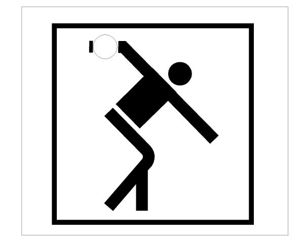 Free AutoCAD 2D Editable Drawings for Exercise Sign Board for Fitness Clubs - 10
