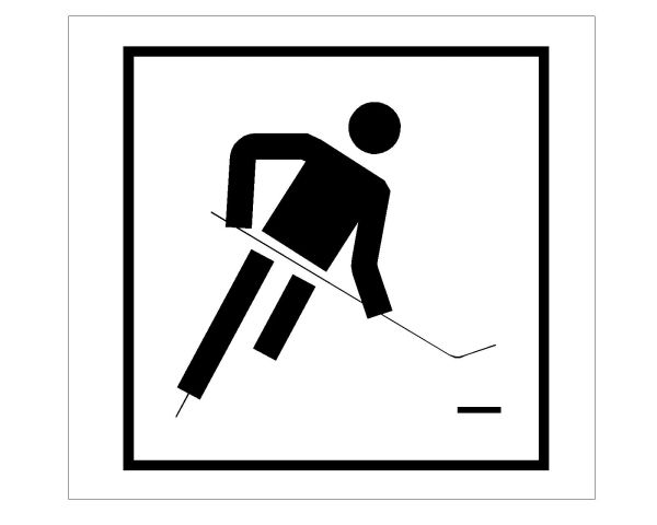 Free AutoCAD 2D Editable Drawings for Exercise Sign Board for Fitness Clubs - 17