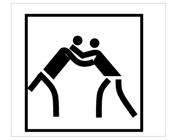 Free AutoCAD 2D Editable Drawings for Exercise Sign Board for Fitness Clubs - 19