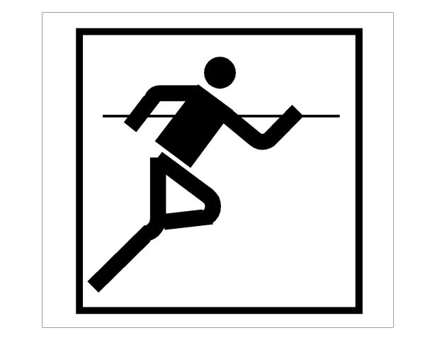 Free AutoCAD 2D editable Drawing of Exercise Signboard Vector Images for CAD - 14