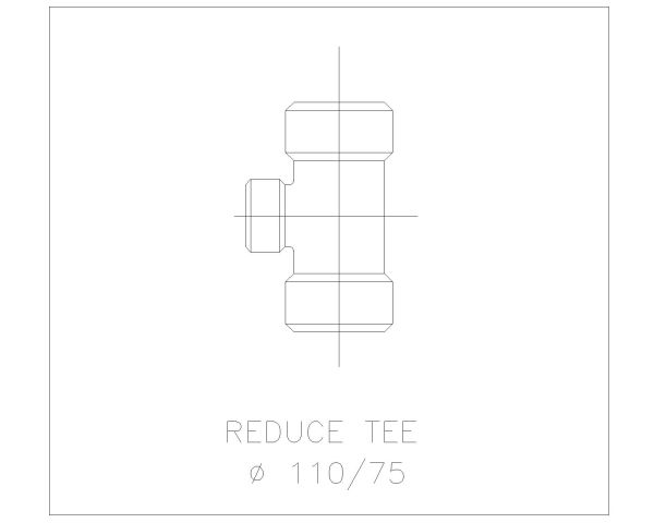 Free AutoCAD 2D Editable Drawings for PVC Items and Fitting for Plumbing Works-30