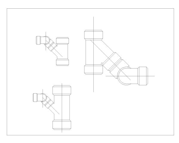 Free AutoCAD 2D Editable Drawings for PVC Items and Fitting for Plumbing Works-5