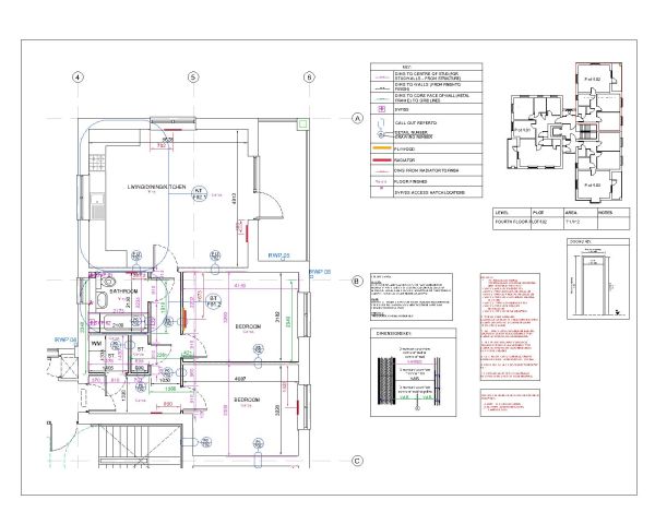 Small House Type (8) 1st Floor Plan & Details (8) CAD Block – DWG AutoCAD Editable Drawing (Free Download)