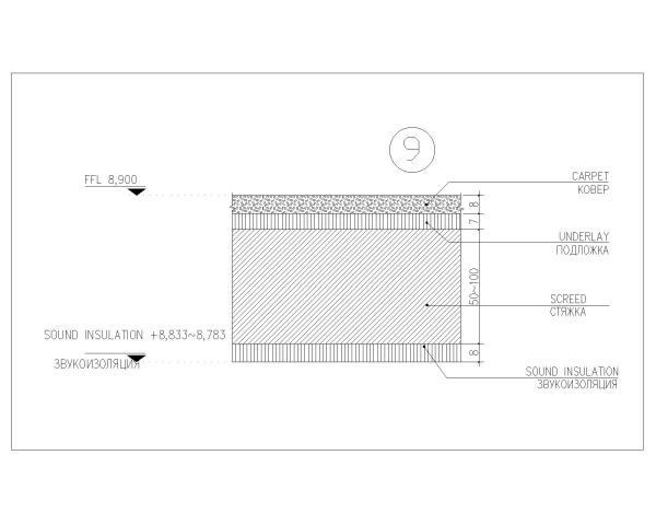 Free detailed drawing for Floor Types with Details_9