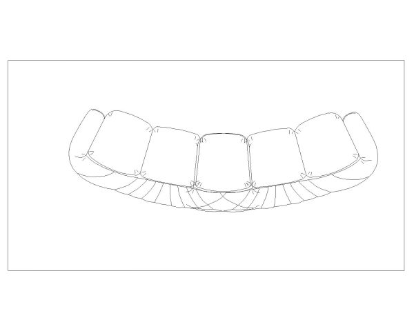 Free AutoCAD 2D Editable Drawings for Furniture for Office & Waiting Area_10