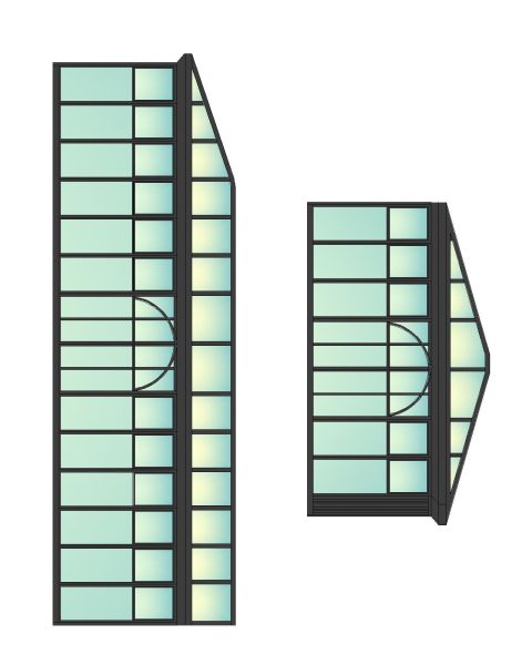 Free AutoCAD 2D Editable Drawings for Glass Room Conservatory