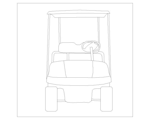 Golf Symbols in AutoCAD (16) CAD Block – DWG AutoCAD Editable Drawing (Free Download)