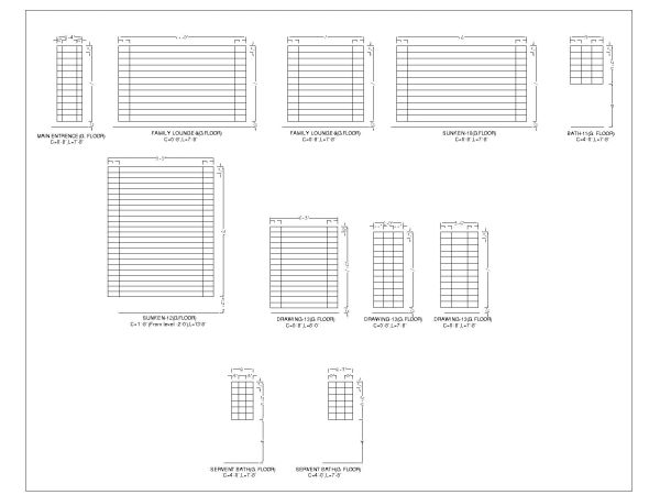 Grill Design Option-3 CAD Block – DWG AutoCAD Editable Drawing (Free Download)