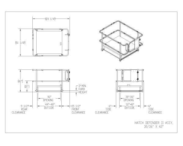 Hatch Defender-2 CAD Block – DWG AutoCAD Editable Drawing (Free Download)