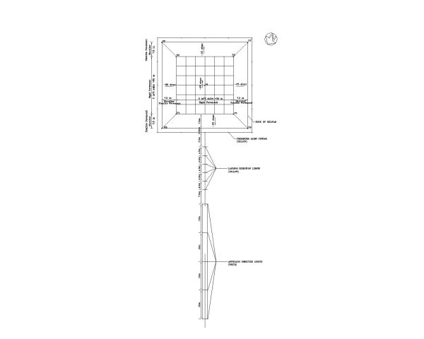 Helipad Design (1)-Model CAD Block – DWG AutoCAD Editable Drawing (Free Download)