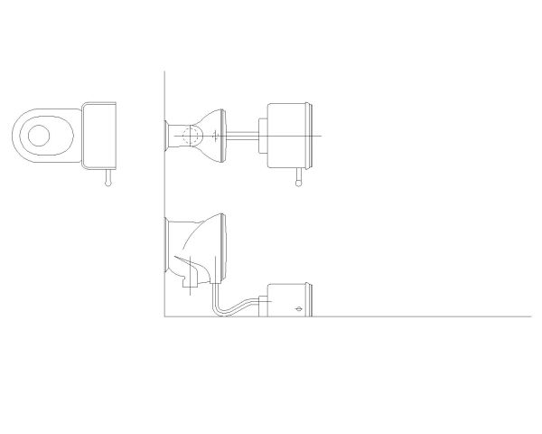 High Tank Toilet Plan, Elevation & Section-1 CAD Block – DWG AutoCAD Editable Drawing (Free Download)