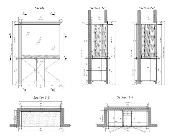Hotels Bar Furniture-Model-2 Architectural Drawing. CAD block in DWG format free download.