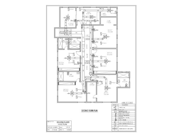 HVAC Plan for Ducting & Freezer Points-1, Plan CAD Block – DWG AutoCAD Editable Drawing (Free Download)