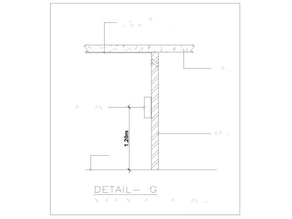 Installation Detail of Facp Panel.1 - CAD Block – DWG AutoCAD Editable Drawing (Free Download)